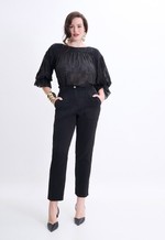 Blusa Com Manga 3/4