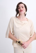 Blusa Com Drapeado