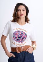 T-Shirt Algodão Feminina