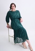 Vestido Manga Bufante