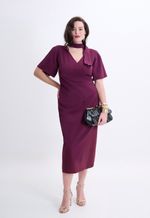 Vestido Crepe