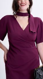 Vestido Crepe