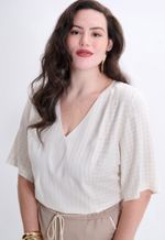 Blusa Manga Ampla