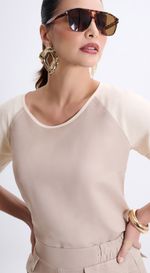 Blusa Manga Raglan