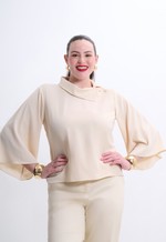 Blusa Com Manga 3/4