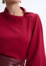 Blusa Com Manga 3/4