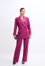 Calça Social Com Bolso Feminina