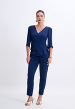 Calça Alfaiataria Azul
