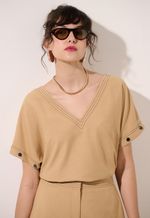 Conjunto Feminino Bege