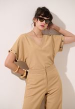 Conjunto Feminino Bege