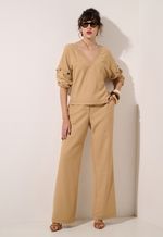 Conjunto Feminino Bege
