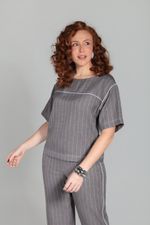 Conjunto De Calça E Blusa Feminina