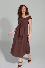 Vestido Assimétrico Midi