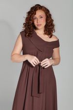 Vestido Assimétrico Midi