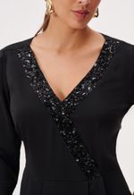 Blusa Peplum Alfaiataria