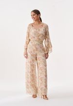 Calça Pantalona Floral