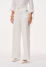 Calça Branca Feminina Sarja