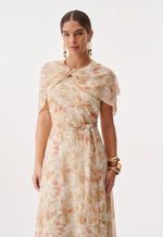 Vestido Floral Longo Festa