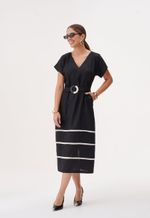 Vestido Linho Puro
