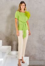 Blusa De Crepe
