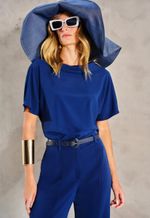 Blusa Bruges Com Decote V Costas