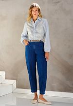 Camisa Voil Com Bordado Lateral