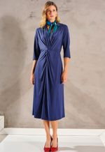 Chemise Malha Fluity Om Torção Frente