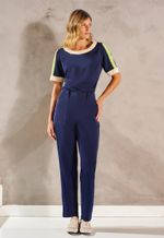 Conjunto Bruges Decote V E Lateral Bicolor