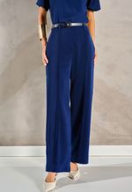 Calça De Bruges Com Frisos