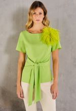 Blusa De Crepe