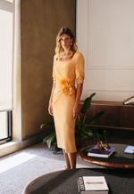 Vestido Midi Crepe