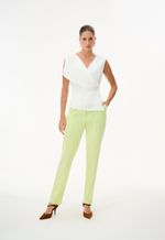 Blusa Crepe Trespassada