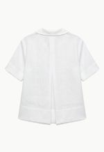 Blusa Linho Puro Gola Camisa