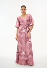 Vestido Longo Estampado
