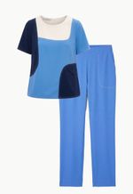 Conjunto Crepe Com Recortes