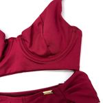 Conjunto Confy Vermelho Queimado