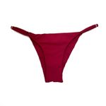 Calcinha Fixa Vermelho Queimado
