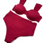 Conjunto Concha Vermelho Queimado