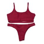 Conjunto Ousadia Vermelho Queimado