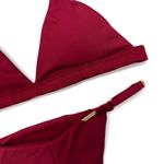 Conjunto Fixo Vermelho Queimado