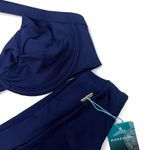 Conjunto Retrô Azul Marinho Liso