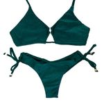 Conjunto Tiras Verde Musgo Glow
