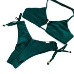 Conjunto Tiras Verde Musgo Glow