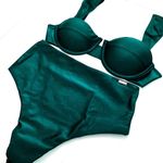 Conjunto Concha Verde Musgo Glow
