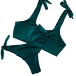 Conjunto Dubai Verde Musgo Glow