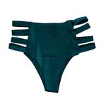 Calcinha Hot Pants Malibu Verde Musgo Glow
