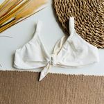 Top Laço Luxo Off White Liso