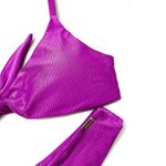 Conjunto Laço Fucsia Canelado