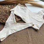 Top Nula Manga | Asa Delta Bahamas Off White Liso