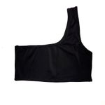 Top Nula Manga Preto Liso